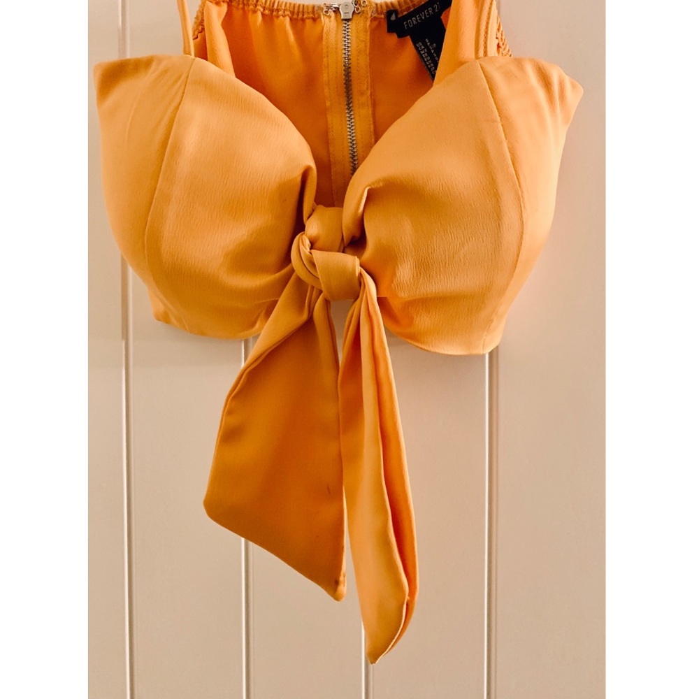 WOMENS BOW CROP TOP